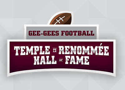 Gee-Gees Football Temple de la Renommée